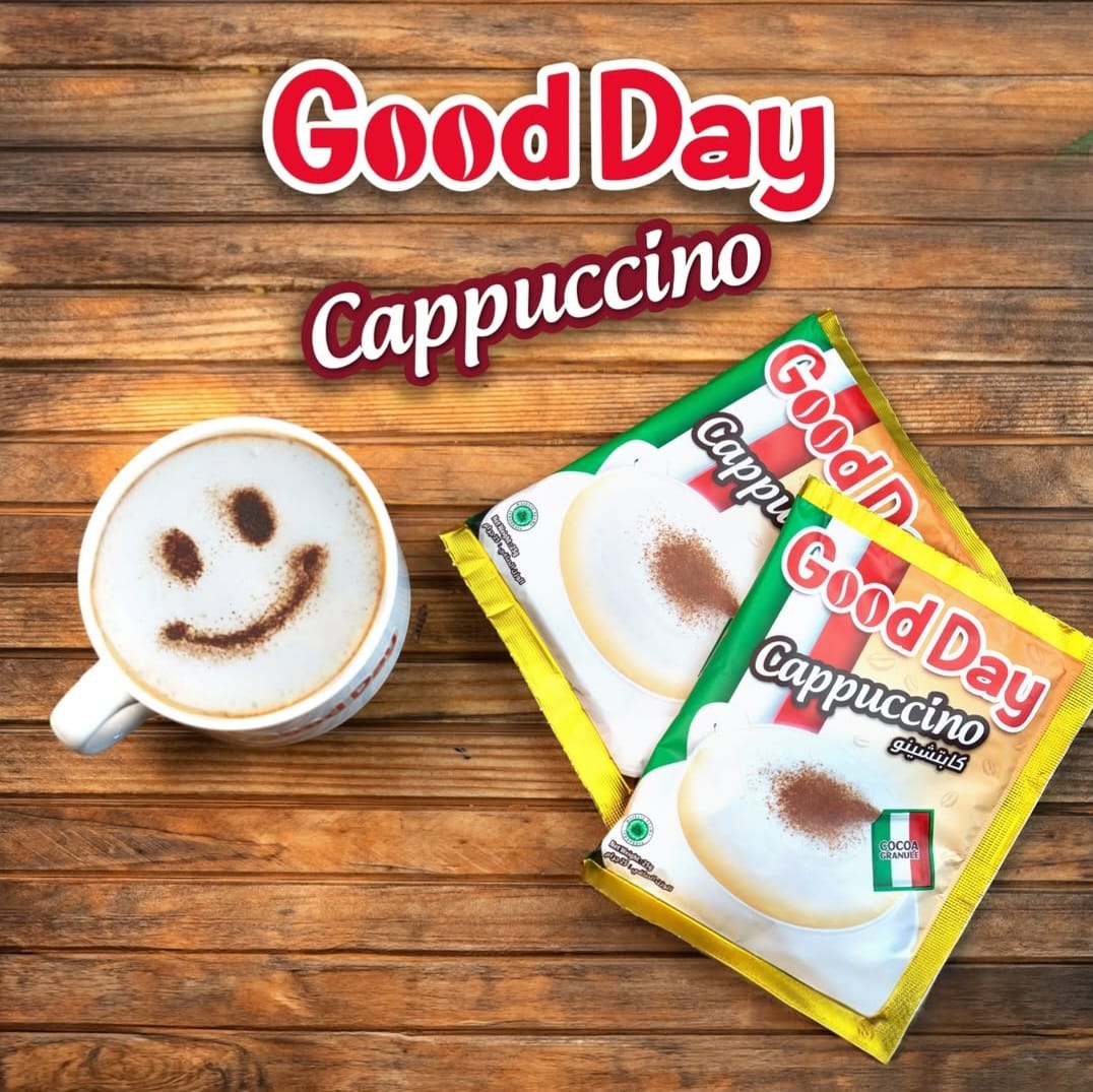 Good Day Cappuccino Italian Style Instant Coffee Mix, 20 Sachets