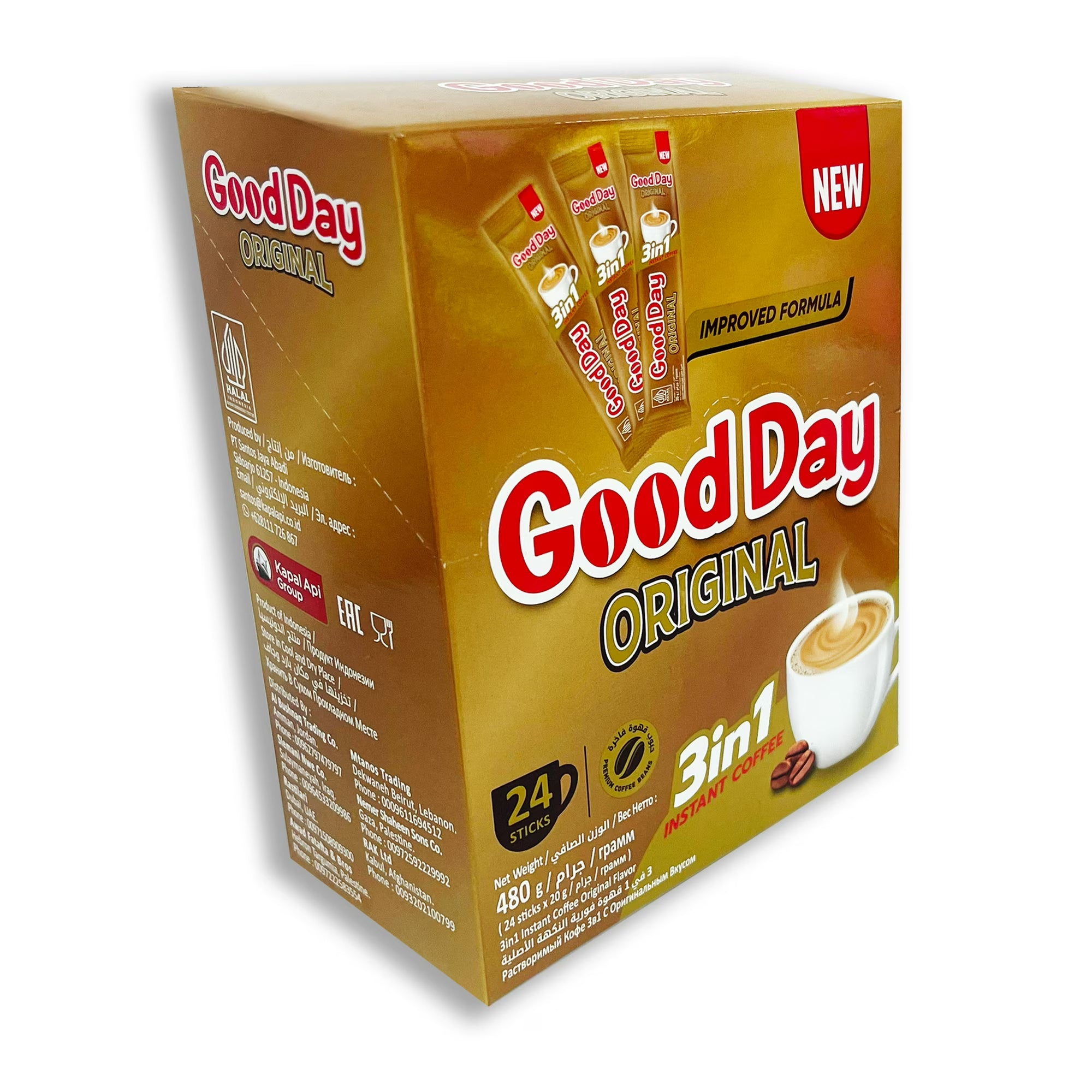 Good Day Original Coffee 3-in-1-24 Sticks